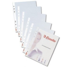 Esselte sleeves, A4, 55 microns, glossy (100) 0809-107