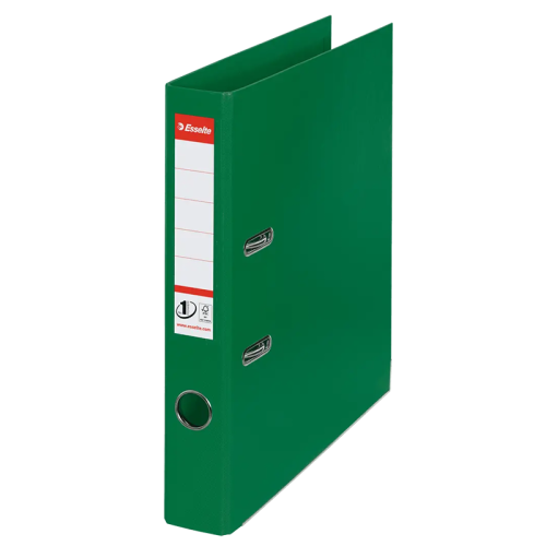 Binder Esselte No.1, A4 / 50 mm, standard, green