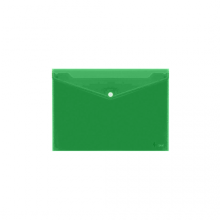 Envelope with print Forpus, A4, plastic, green, transparent 0820-006