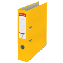 Binder Esselte, A4/75 mm, economical, yellow