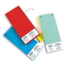 Divider SMLT cardboard 11x23,5cm 50pcs. blue