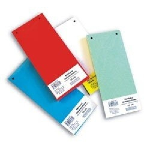 Divider SMLT cardboard 11x23,5cm 50pcs. blue