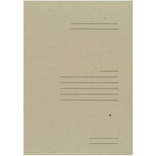 Carton Binder A4, 400g, with press and a padding, brown, SEG-1(R)