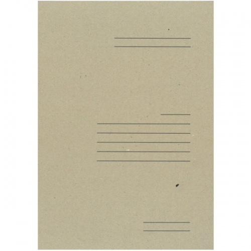 Carton Binder A4, 400g, with press and a padding, brown, SEG-1(R)