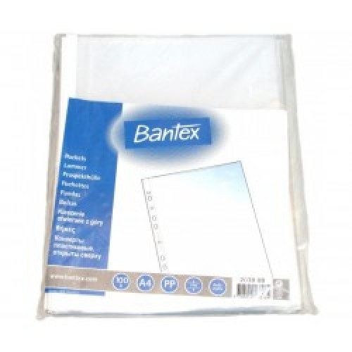 Kabatiņi Bantex Maxi, A4 + (22x30cm), 100 mikroni, matēts (50)
