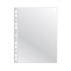 AD Class PUNCHED POCKET Cristal Clear A4 60 micr., pouch 100 pcs