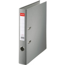Lever Arch File Esselte, A4/50 mm, Economy PP FSC, grey