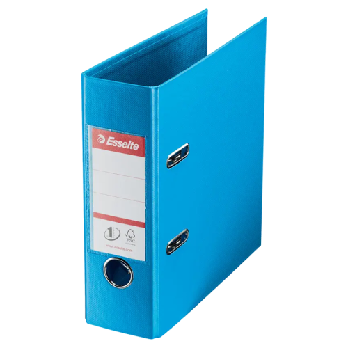 Binder Esselte No.1, A5 / 75 mm, 231 x 222 mm, standard, blue