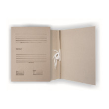 Mape SMLT, arhivēšanas, A4 2cm, 400g, ar 2 siksnām, ar apdruku, brūna, kartona Mape SMLT, arhivēšanas, A4 2cm, 400g, ar 2 siksnām, ar apdruku, brūna, kartona