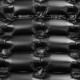 Bublaki B4025 Air film roll, four rows 40 x 25 cm, 300 m, Black
