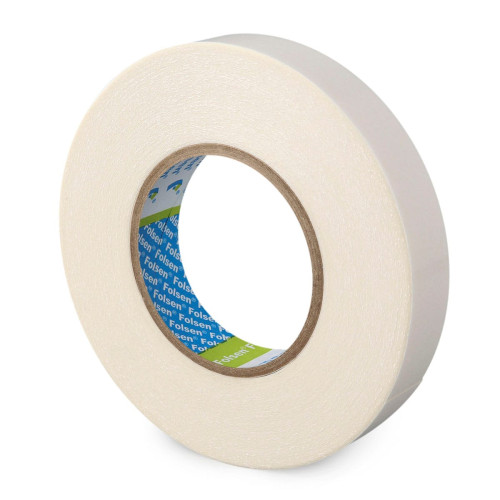 Divpusējā līmlente Folsen, 25mmx50m, papīra