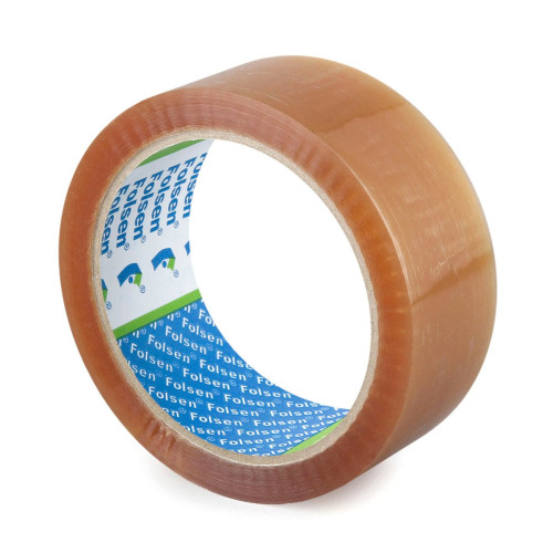 Iepakojuma līmlente Folsen, PP, 38mmx66m, caurspīdīga
