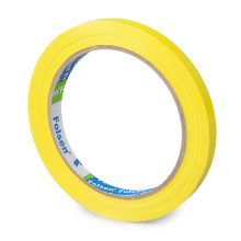 Iepakojuma līmlente Folsen, PVC, 9mmx66m, dzeltena