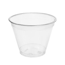 Deserta trauki, PET, 280ml, Ø95mm, caurspīdīgi, iepakojumā 50gab.
