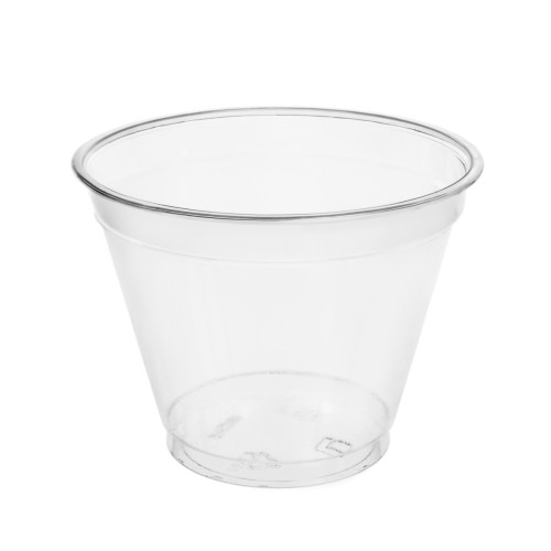 Deserta trauki, PET, 280ml, Ø95mm, caurspīdīgi, iepakojumā 50gab.