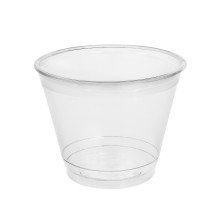Deserta trauki, PET, 270ml, Ø92mm, caurspīdīgi, iepakojumā 50gab.