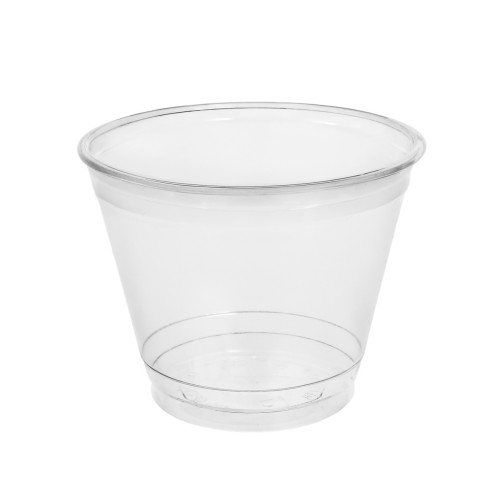 Deserta trauki, PET, 270ml, Ø92mm, caurspīdīgi, iepakojumā 50gab.