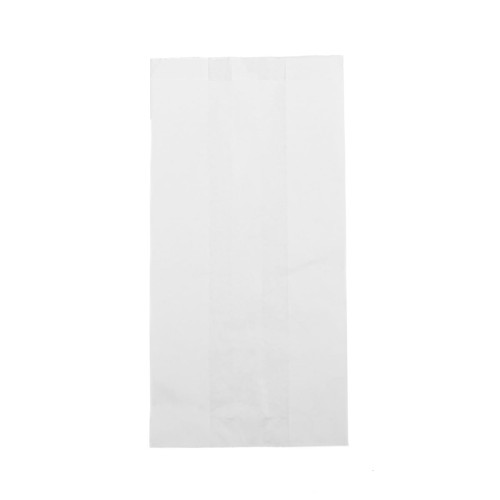 Papīra tūtas, 120x60x240mm, PAP, 35gsm, baltas, iepakojumā 1000gab.