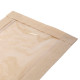 Papīra tūtas ar perforētu lodziņu, 180x60x250mm, PAP, 32gsm, brūnas, iepakojumā 1000gab.