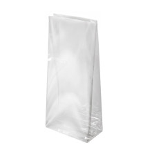 Maisi ar plakanu pamatni, OPP, 13.5x7x29cm, 40µm, caurspīdīgi, iepakojumā 100gab.