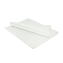 Zīdpapīrs loksnēs, 500x750mm, balts, 18gsm, iepakojumā 24gab.