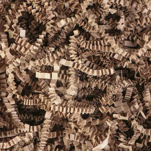 Papīra skaidas, 4mm, brūnas, iepakojumā 1kg