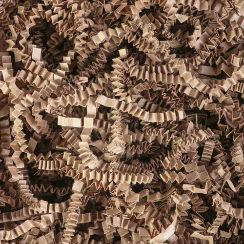 Papīra skaidas, 4mm, brūnas, iepakojumā 5kg