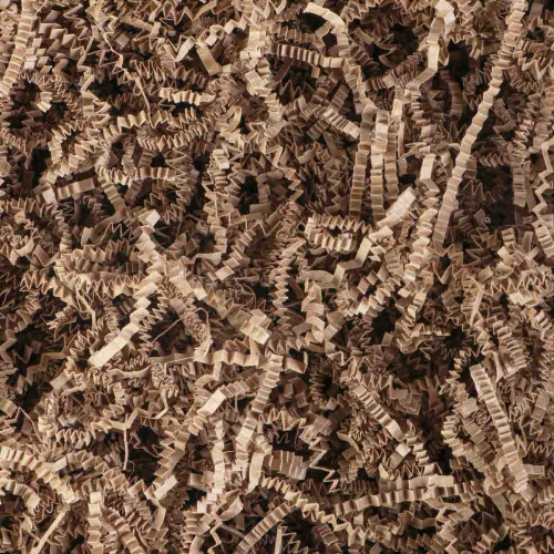 Papīra skaidas, 2mm, brūnas, iepakojumā 1kg