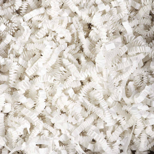 Papīra skaidas, 4mm, baltas, iepakojumā 1kg