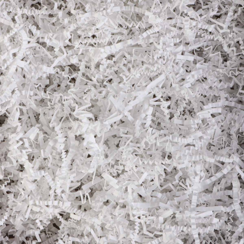 Papīra skaidas, 2mm, baltas, iepakojumā 1kg