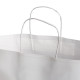 Papīra maiss ar vītiem rokturiem, 500x150x415mm, 90gsm, balts, B-Bags