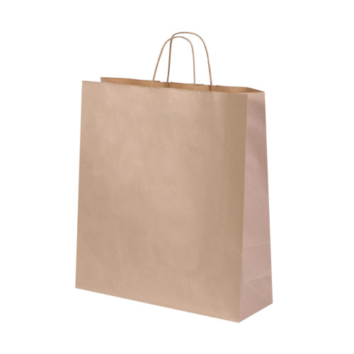Dāvanu maiss ar vītiem rokturiem, 450x150x490mm, PAP, 110gsm, ziloņkaula