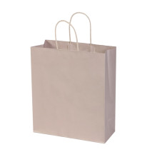 Dāvanu maiss ar vītiem rokturiem, 270x120x310mm, PAP, 110gsm, platīna, J-Fold Cotone