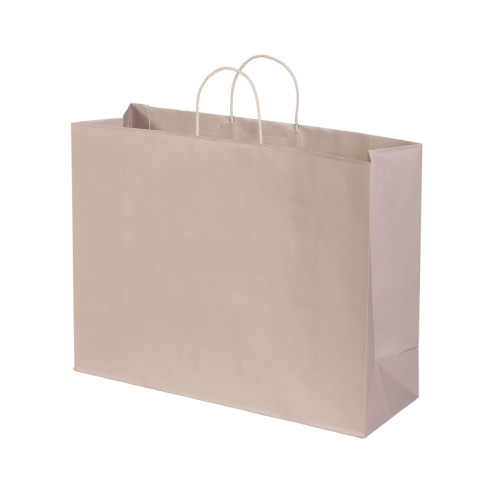 Dāvanu maiss ar vītiem rokturiem, 540x160x430mm, PAP, 130gsm, platīna, J-Fold Cotone