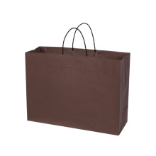 Dāvanu maiss ar vītiem rokturiem, 450x150x330mm, PAP, 120gsm, brūns, J-Fold Cotone