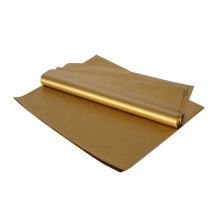 Zīdpapīrs loksnēs, 500x750mm, zelts, 26gsm, iepakojumā 240gab.