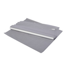 Zīdpapīrs loksnēs, 500x750mm, sudrabs, 26gsm, iepakojumā 24gab.