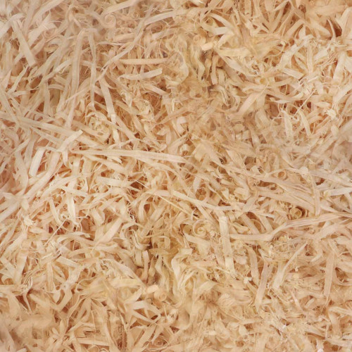 Dabīga koka skaidas, nebalinātas, iepakojumā 100g