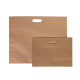 Papīra maiss ar izcirto rokturi, 520x150x440mm, 100gsm, brūns, D-Bags