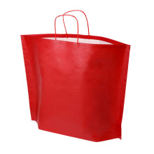 Papīra maiss ar vītiem rokturiem, 500x150x415mm, 90gsm, sarkans, B-Bags