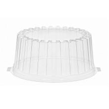 Vāki PET toršu kārbām, Ø260/100mm, caurspīdigi, iepakojumā 100gab.