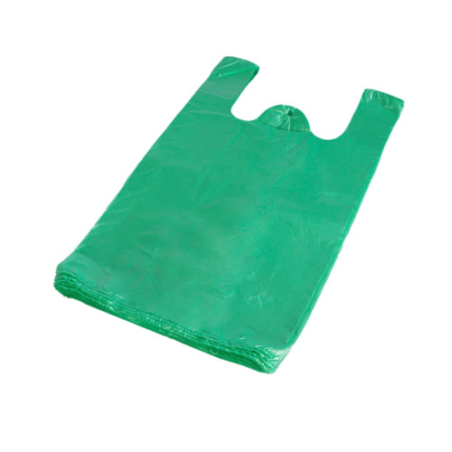 Maisi ar rokturiem, HDPE, 300+160x520mm, 12µm, zaļi, iepakojumā 100gab.