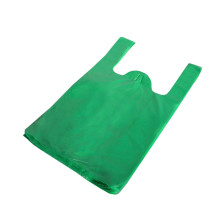 Maisi ar rokturiem, HDPE, 350+180x640mm, 25µm, zaļi, iepakojumā 100gab.
