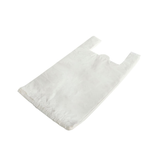 Maisi ar rokturiem, HDPE, 300+180x550mm, 25µm, balti, iepakojumā 100gab.