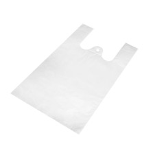 Maisi ar rokturiem, HDPE, 160+120x300mm, 6µm, balti, iepakojumā 100gab.