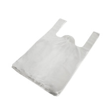 Maisi ar rokturiem, HDPE, 250+120x450mm, 10µm, balti, iepakojumā 100gab.