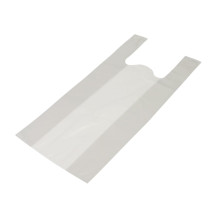 Maisi ar rokturiem, HDPE, 440+250x900mm, 50µm, balti, iepakojumā 25gab.