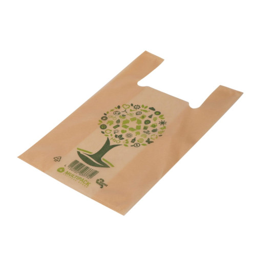 Iepirkumu soma no auduma Recycle me, PP, 350+200x550mm, 50gsm, pakā 20gab.