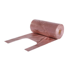 Maisi ar rokturiem, 21+12x50cm, 13µm, brūni, HDPE, rullī 240gab.