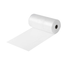 Maisi bez rokturiem, 22+10x40cm, 8µm, caurspīdīgi, HDPE, rullī 500gab.